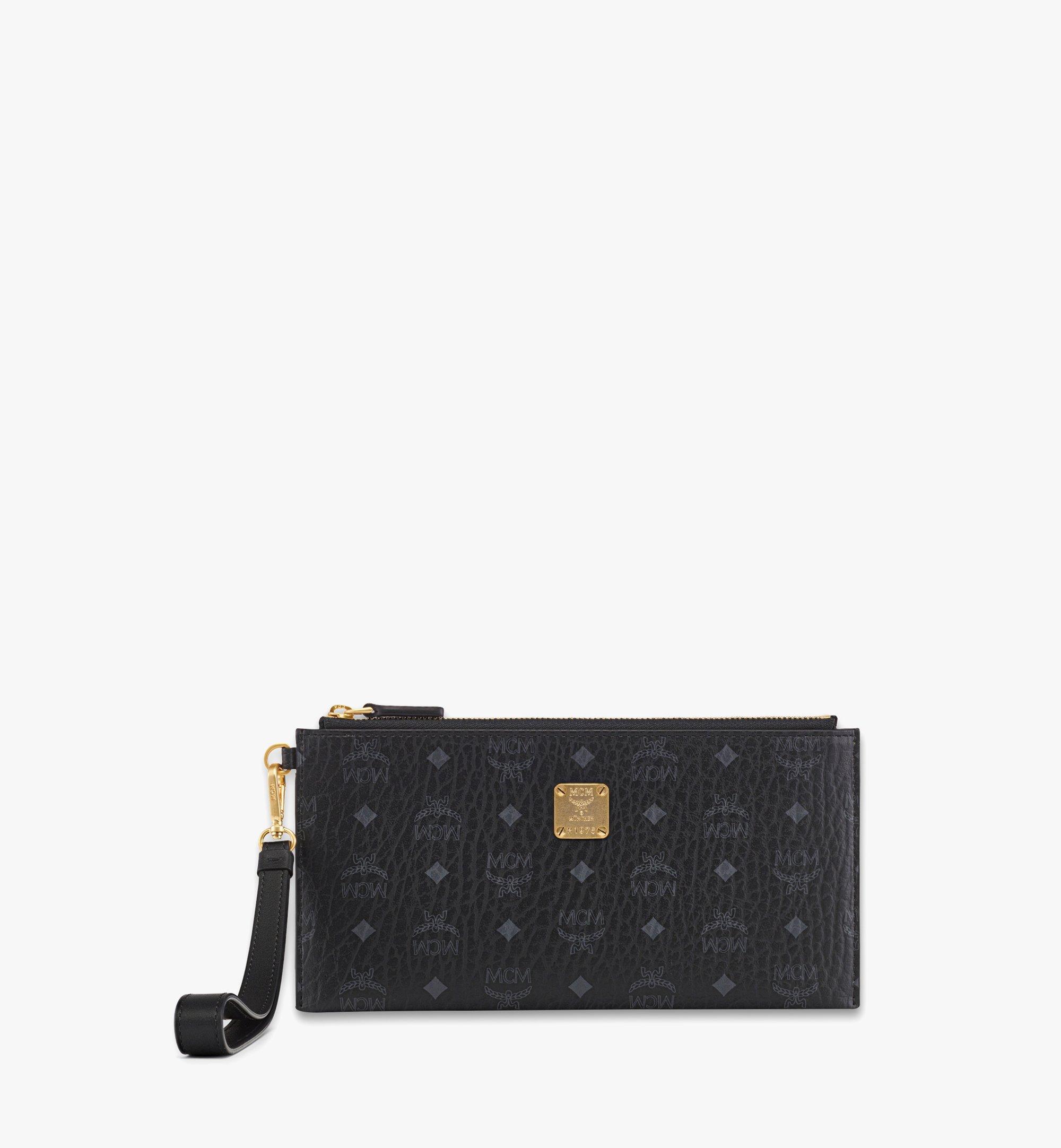 Mcm black wristlet hotsell